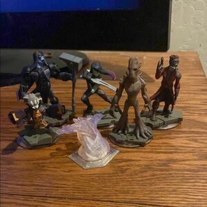 Marvel Guardians of the galaxy Disney infinity play set